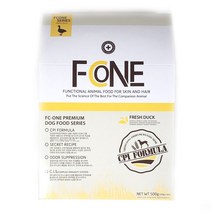 FCONE 에프씨원 하이포알러제닉 인도어 애견사료 500g 오리-혈액순환, 단품