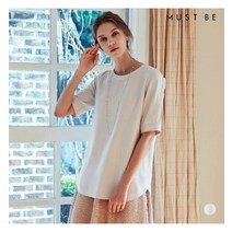 머스트비 소매 프릴 자수 블라우스