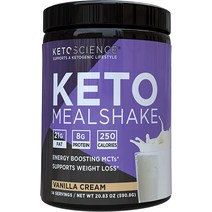 단기다이어트 Keto Science 케토제닉 밀 셰이크 지방 식이 보조제 풍부한 MCT와 전기 팔레오 촌 체중 감소 14회 제공량 586.8g20.7온스 포장은 반송할 수, [01] 1.28파운드(1팩), [02] 게시