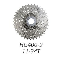 픽시 자전거Shimano Alivio M4000 HG400-9 9 속도 자전거 카세트 MTB 산악 프리휠 S 11-28T 28T 32t 34t 36, 02 11-34T
