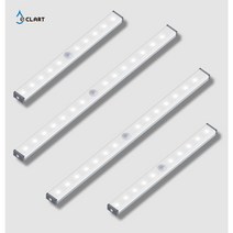 나snre_이클아트 센서 자석 탈부착 무선 LED바 인체동작감지 라인등 감지등 벽등 내부등 가구등 LED등 침실등 동작등♥dreameer, ♥♥dreameer20-210mm(화이트)