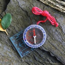 비박장비 지도분석 분실방지 목걸이 눈금자 나침반 산행조난예방 캠핑장비