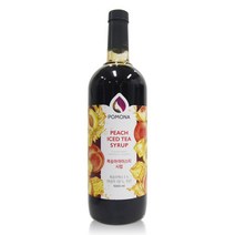 포모나 복숭아아이스티 시럽, 1개, 1000ml