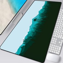 야구 스트라이커존 그물망 네트 피칭 배팅 연습 Deep Forest Firewatch 노트북 게이머 마우스 패드 게임용 대형 잠금 장치 키보드 70x30 cm Deak Mat fo, kanhuoren-010+600x300x2mm