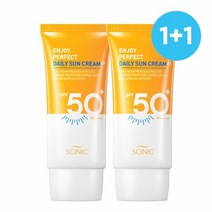 1+1 싸이닉 엔조이 퍼펙트 데일리 썬크림 50ml, 데일리1+1:((C02T0000007603))