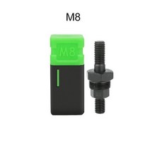 m3-m12 6-32 8-32 10-24 14-20 516-18 38-16 12-13 리벳터 건 부품 핸드 너트용 나사식 맨드릴 리벳 건 도구 액세서리, m8