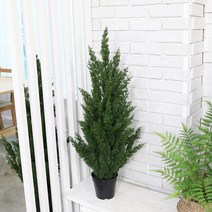 조아트 인조나무 조화나무 실내조경 인테리어 아레카야자 몬스테라 향나무 드나세나, 주니프러스(향나무) 90cm, 1개