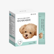 코코다움 다시 치카 파우더 강아지 구강 치주염 치석 입냄새 영양제, 1박스