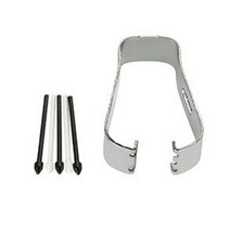 Touch Stylus Tips Nibs with Metal Clip for Samsung- Galaxy- Tab S6 T860 T865/S6 Lite Series Stylus S Pen, 검은 색