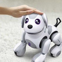 애완 로봇 강아지 말하는 ai로봇 대화하는 인공지능, 리튬배터리2개(약120분재생)