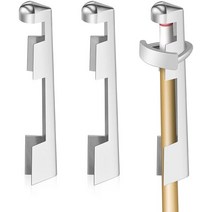 미니당구대당구 큐 클램프 3 Ps 풀 팁 합금 스틱 수리 키트 테이블 액세서리, 01 silver