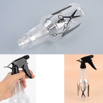 투명 미용 분무기 500ML 스프레이공병 소형소독기, 250ml