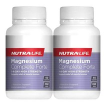 뉴질랜드 뉴트라라이프 마그네슘 컴플리트 포르테 60캡슐 2팩