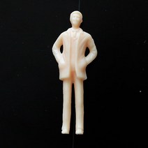 한결모형 인체모형 (1대30) 건축모형 테라리움 디오라마, 004-B. 대학생(황색_1:30)