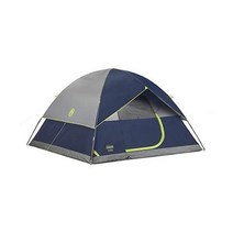 Coleman Sundome 캠핑 텐트, Navy Blue, 4 Person