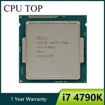 CPU 인텔 코어 i7 4790k 4.0ghz 쿼드 코어 8mb 캐시 hd 그래픽