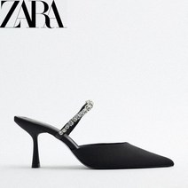 ZARA 자라 글리터 뮬힐 블로퍼