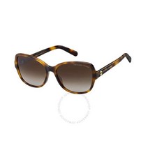 Marc Jacobs 마크 제이콥 Brown 브라운 Gradient Cat Eye Ladies 여성 Sunglass 선글라스es MARC 528/S 02IK/LA 58