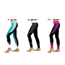 스쿠바프로 다이빙슈트 UPF 80 티_플렉스 레깅스 여성, 그라파이트/M