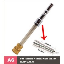 확장 지팡이 랜스 14quot karcher interskol lavor stihl nilfisk용 압력 자동차 와셔 건용 노즐 어댑터 포함, 하얀