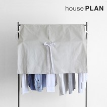 길이조절 코튼 행거커버 S 90x70cm 1P 옷커버 곰팡이보호 옷커버 하프 슈트 아우터커버 롱, 별하 그레이