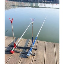 붕어낚시 민물낚시 양어장 노지 일체형 받침대, 1.7m