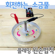 5인 플레밍 전기분해 회전 소금물 실험키트 실험실 교과서 교재 장치 이온 학생 재료 도구 과학 돌봄