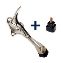 자동말굽 스토퍼+리필고무, 자동도어스토퍼(엔틱골드)+리필고무