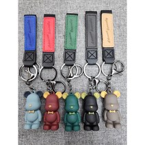 캐릭터 열쇠고리 키링 가방고리 노딕베어, 5개 SET