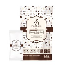맘블레스 전연령견용 양고기&무곡물 건식사료, 양, 1.2kg, 1개