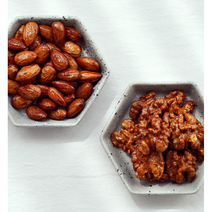 기름에 튀기지 않고 200도씨 오븐에 구운 수제 호두정과 호두강정 아몬드강정 선물 세트, 4. 수제 아몬드정과 250g(PET)