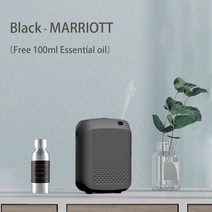 전자 방향제 디퓨저 스마트 아로마 테라피 에센셜 오일 호텔 커버리지 500 ³ 전기 냄새 홈 블루투스 제어, 12.BlackMARRIOTT  UK
