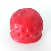 견인 볼 장치 고리 색 유니버설 견인 바 볼 커버 캡 트레일러 볼 커버 견인 바 캡 히치 트레일러 견인 볼 보호 자동차 액세서리, 빨간색