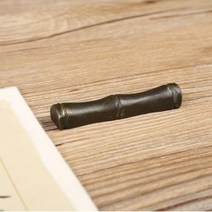 나무문진 황동문진 서진 금속 중국 서예 클래식 모양의 구리 휴대용 누르면 소품, 1pcs