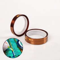 전자 기판 고온 내열성 캡톤 테이프 5mm DD-10748 단열 마스킹 회로 폴리이미드, 쿠팡21 본상품선택