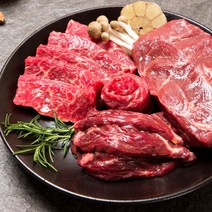 투플러스 한우 800g 구이용 1++ 투플 한우 모둠 소고기 투뿔 투쁠 한우 모듬, 등심+새우살+살치살+채끝살