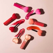 하트 플럼핑 틴트 지속력 좋은 입술 틴트, FREE, 4호 ET의 코랄