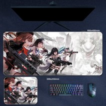 승리의 여신 Nikke 게임 승리의 여신 니케 캐릭터 굿즈 장패드 마우스패드 모음, 900x400mm, 3mm, M, 1개
