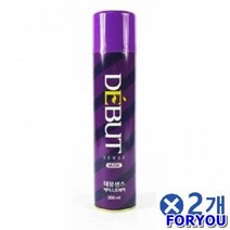 ForU275 헤어스프레이 무스크 350ml 스프레이형왁스 2개 헤어무스 헤어스타일링 정, 상세페이지 참조