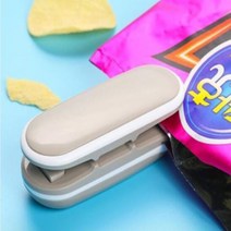 밀봉기 비닐 접착기 봉지 붙이기 접착 휴대용 실링기, 밀봉기 그레이, 1개