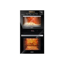 스팀오븐 가정용 전기스팀오븐 다기능 다용도 조리도구 주방용품, 새로운 오븐 40L + 스팀 박스 28L 블랙
