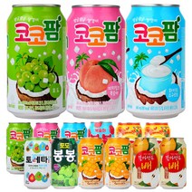 [뚱캔박스세트] 퓨어과일음료세트 뚱캔15캔 럭키박스, 15캔, 340ml