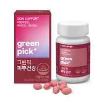 GC녹십자웰빙 그린픽 피부건강 히알루론산 30g, 1개, 60정