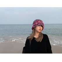 여성용 비니 모자 겨울 니트 가을 다채로운 야외 크로 셰 뜨개질 따뜻한 보닛 소녀