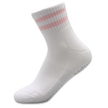 스포츠 용품 스포츠 양말 에어로빅 양말 패션 양말 요가 필라테스, 화이트/핑크, 2줄양말