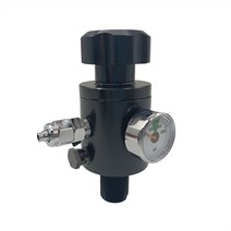 어큐뮬레이터 압축 Pcp 에어 건 실린더 레귤레이터 조절식 0300psi 빠른 플러그 페인트볼 Hpa 탱크, 한개옵션0