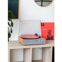턴테이블 플레이어 LP 녹음 레코드 블루투스 스피커, AU-13+라라랜드