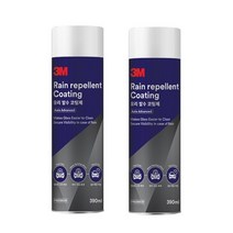 3M 차량 유리 발수 코팅제 발수제 스프레이 390ml 2개