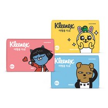 크리넥스 여행용 티슈 카카오 프렌즈 50매 30개 (랜덤발송), 1개, 50매입