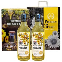 백설 카놀라유500mlx2p(쇼핑백증정) 설 추석 명절 식용유선물세트